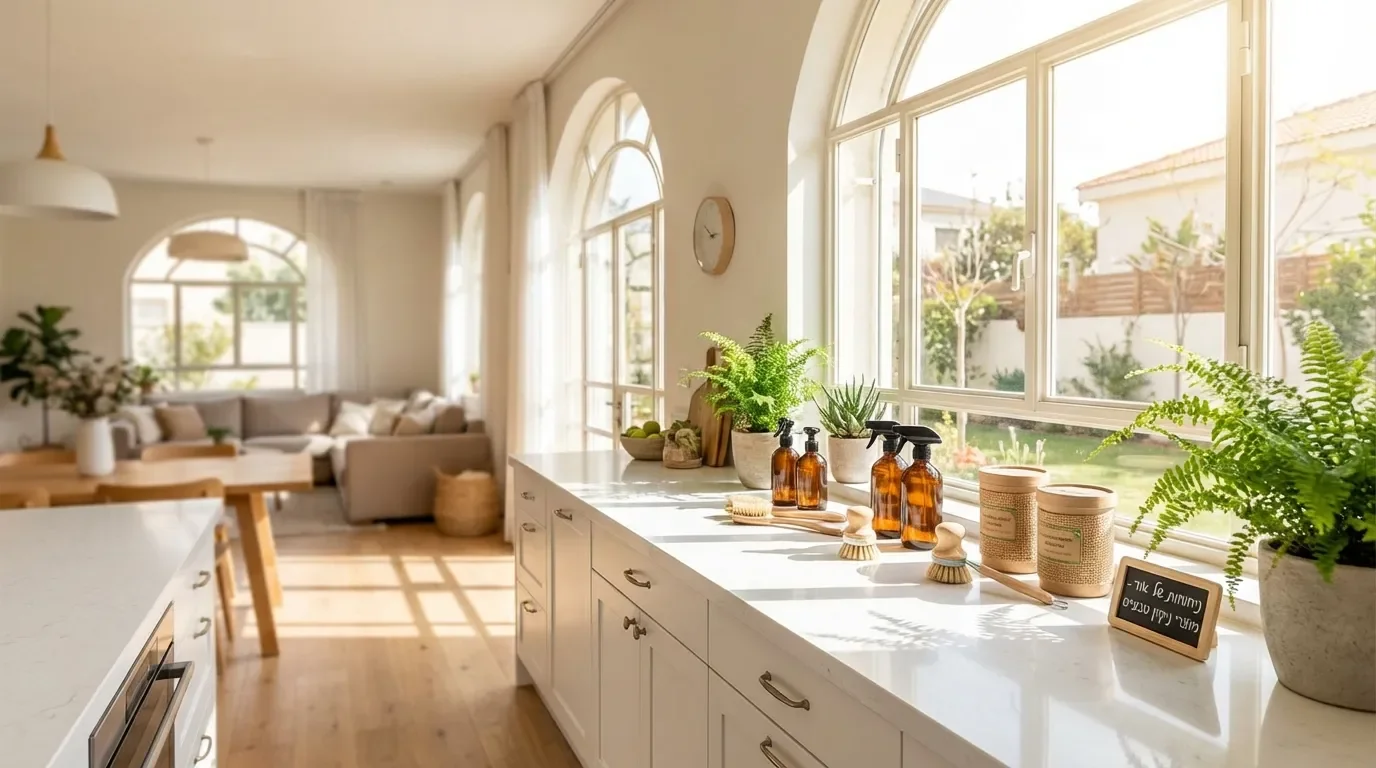 מוצרי ניקיון לבית אקולוגיים ומוצרי טיפוח טבעיים